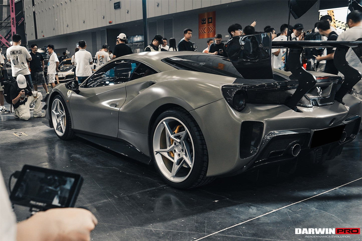 DarwinPRO 2015-2020 Ferrari 488 Challenge Evo Modena Style Wing | Fits GTB, Spider