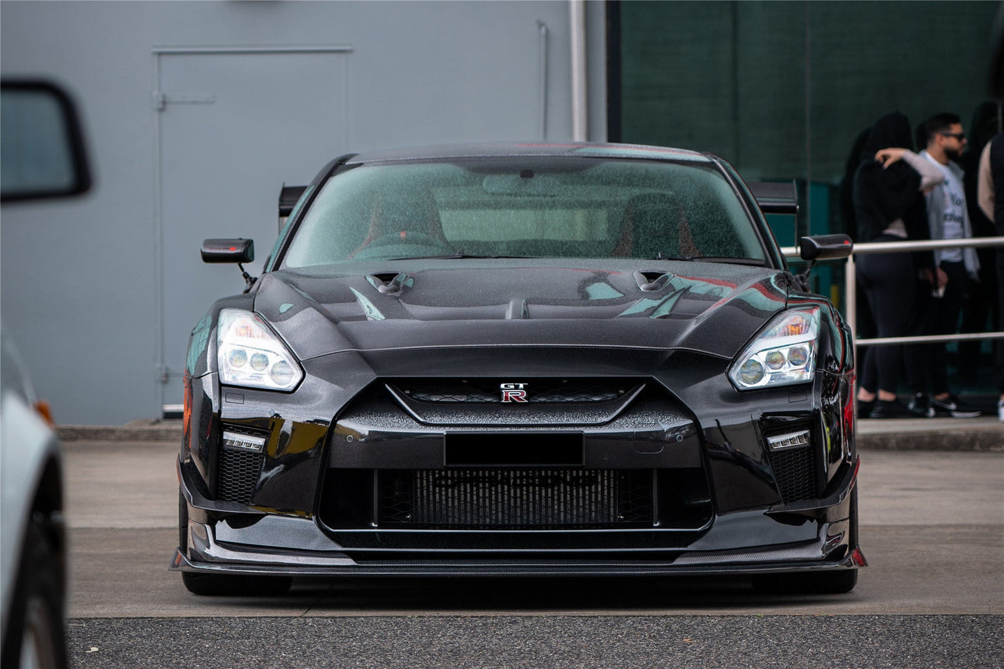 2017-2023 Nissan GTR R35 EBA BKSS Style Carbon Fiber Front Lip