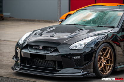 2017-2023 Nissan GTR R35 EBA BKSS Style Carbon Fiber Front Lip