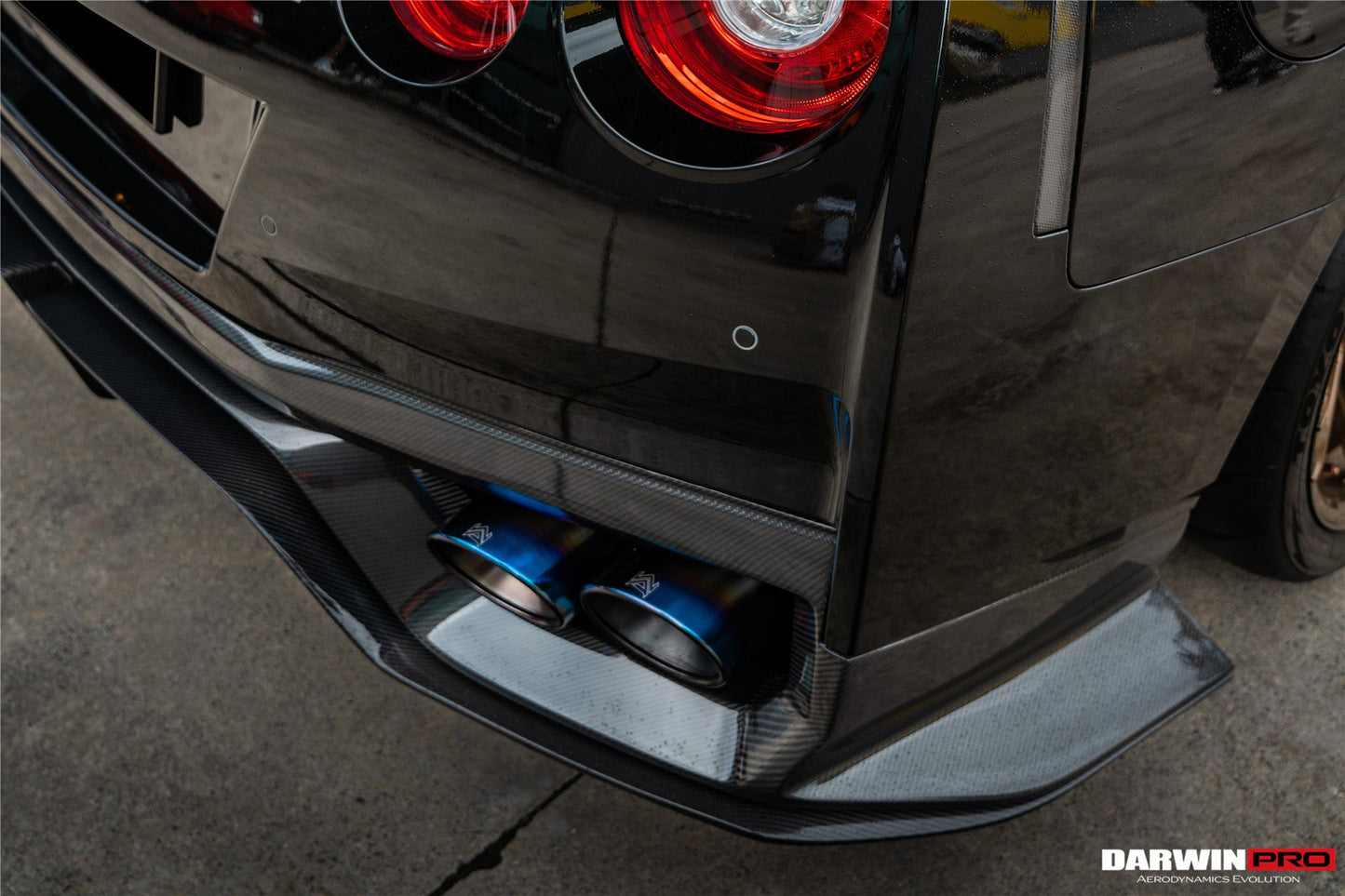 2017-2023 Nissan GTR R35 EBA BKSS Style Carbon Fiber Front Lip