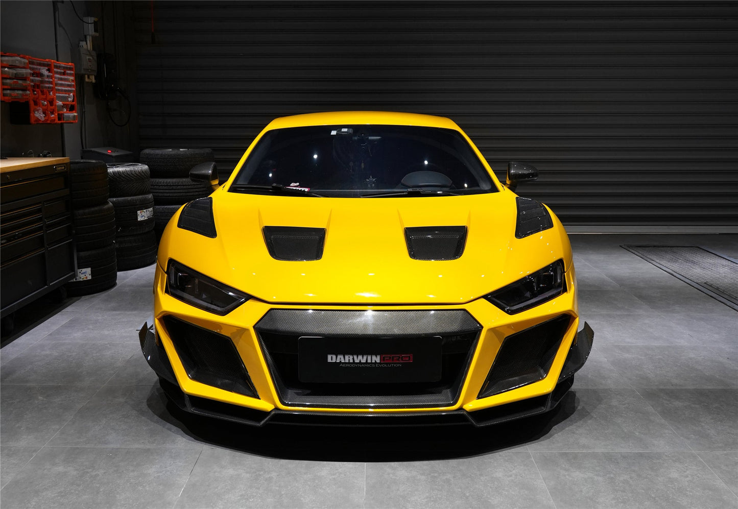 2016-2023 Audi R8 Coupe/Spyder IMPII Carbon Fiber Hood - DarwinPRO Aerodynamics