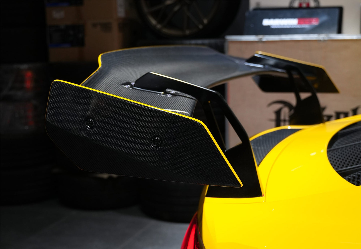 2016-2023 Audi R8 GEN2/GEN3 Coupe ONLY IMPII Carbon Fiber Trunk Wing - DarwinPRO Aerodynamics