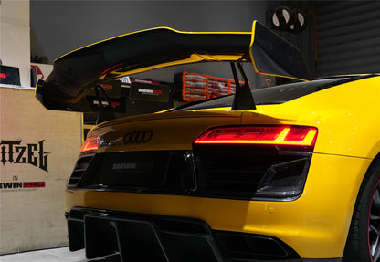 2016-2023 Audi R8 GEN2/GEN3 Coupe ONLY IMPII Carbon Fiber Trunk Wing - DarwinPRO Aerodynamics