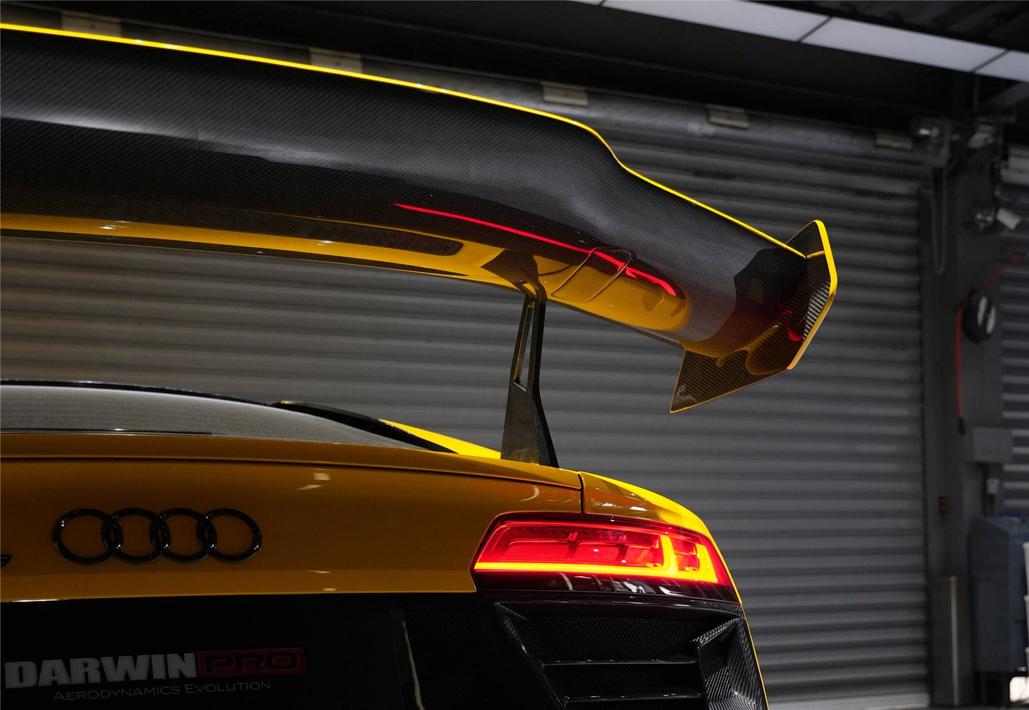 2016-2023 Audi R8 GEN2/GEN3 Coupe ONLY IMPII Carbon Fiber Trunk Wing - DarwinPRO Aerodynamics
