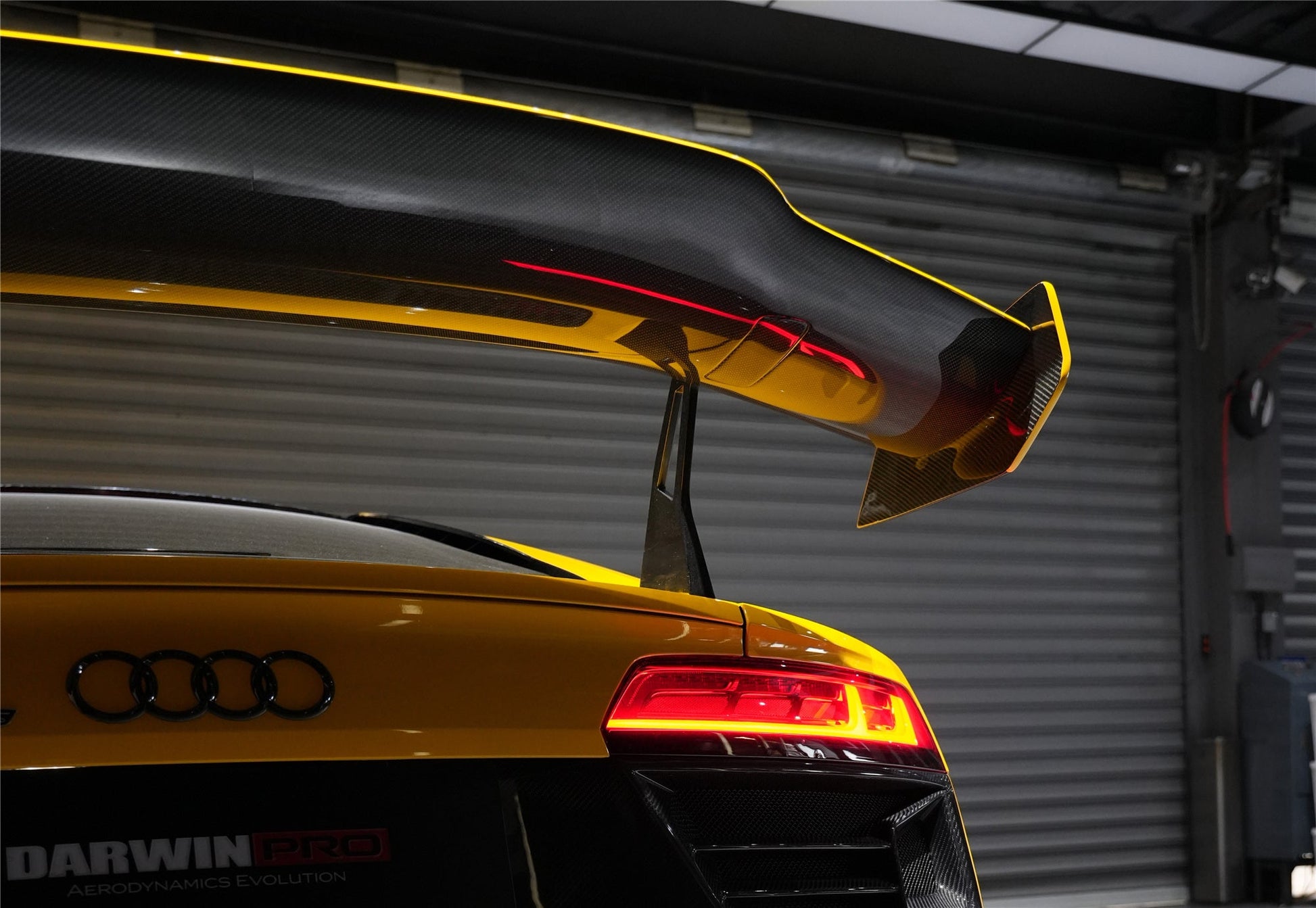 2016-2023 Audi R8 GEN2/GEN3 Coupe ONLY IMPII Carbon Fiber Trunk Wing - DarwinPRO Aerodynamics