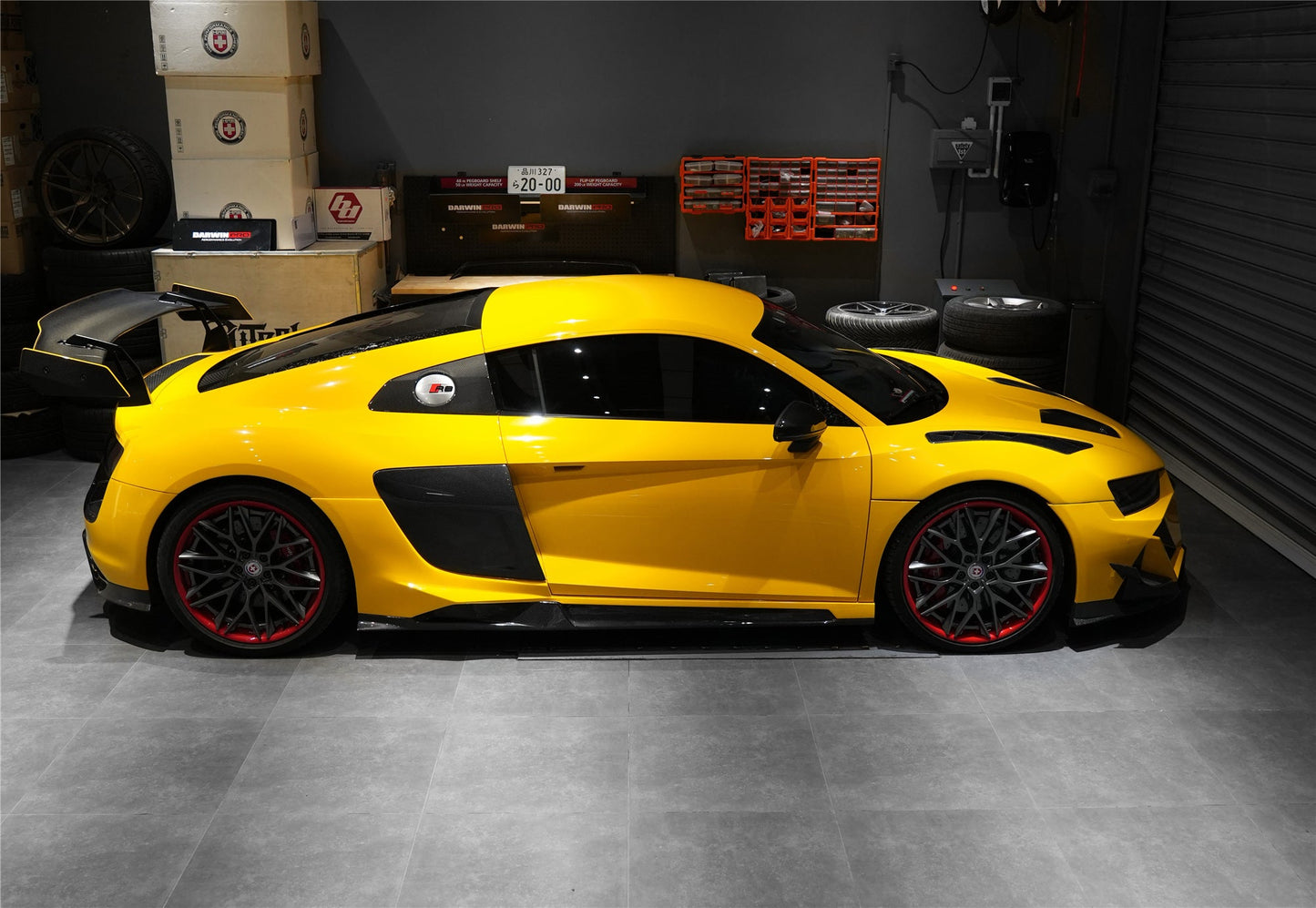 2016-2023 Audi R8 GEN2/GEN3 Coupe ONLY IMPII Carbon Fiber Trunk Wing - DarwinPRO Aerodynamics