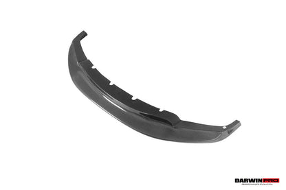 DarwinPRO 2013-2019 BMW 3 Series F30 F35 M-Tech GV Style Carbon Fiber Front Lip With Caps - DarwinPRO Aerodynamics