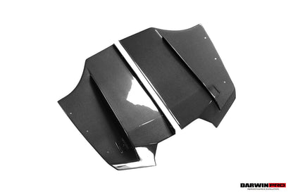 2011-2019 BMW 3 Series F30 F35 M-Tech GV Style Carbon Fiber Rear Lip