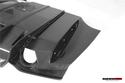 2011-2019 BMW 3 Series F30 F35 M-Tech GV Style Carbon Fiber Rear Lip