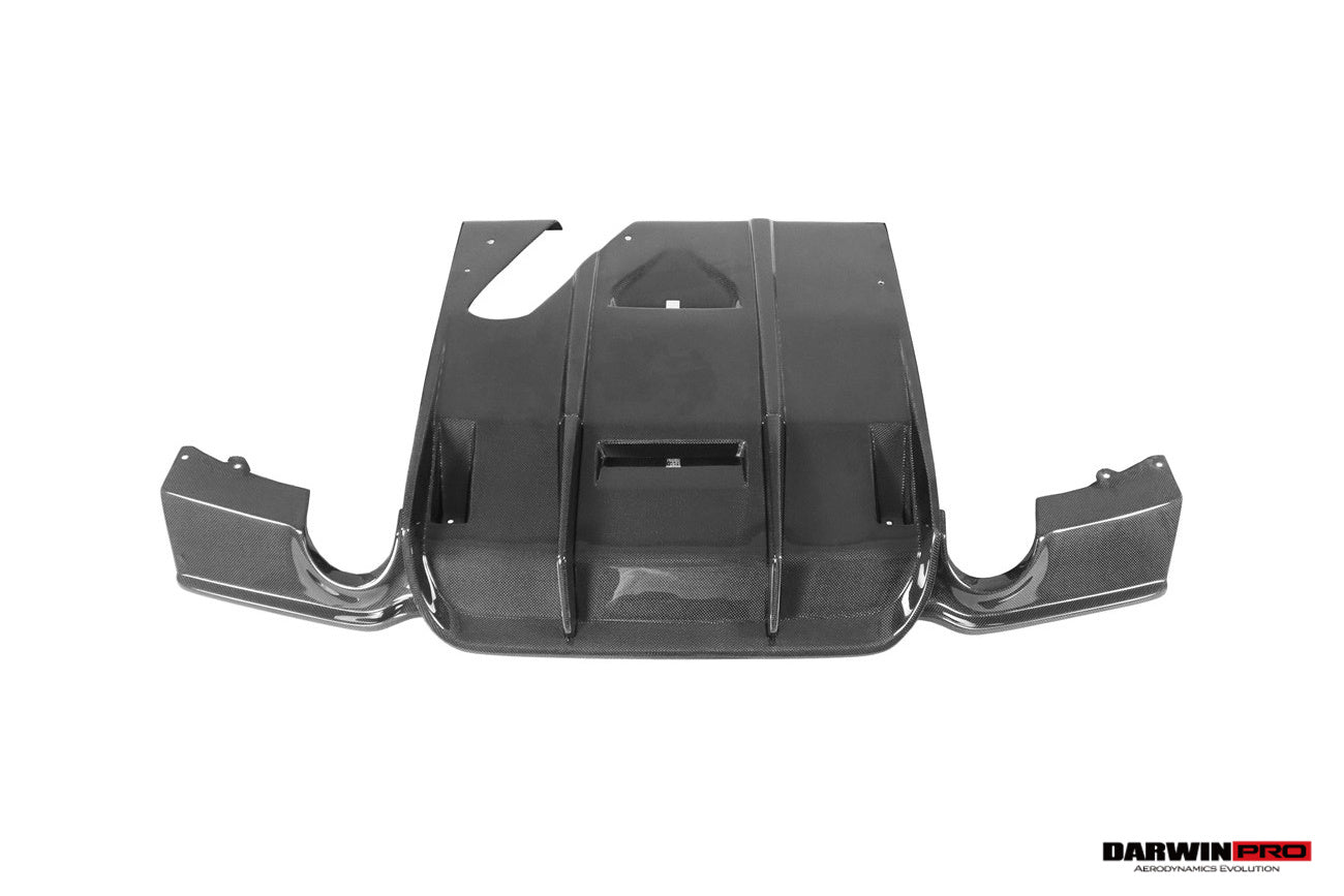 2011-2019 BMW 3 Series F30 F35 M-Tech GV Style Carbon Fiber Rear Lip