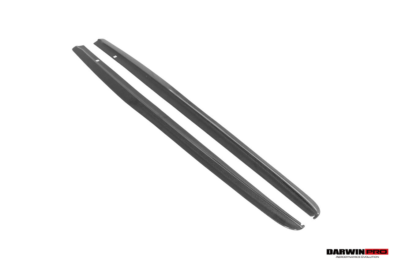 2013-2019 BMW 3 Series F35 M-Tech GV Style Carbon Fiber Side Skirts - DarwinPRO Aerodynamics