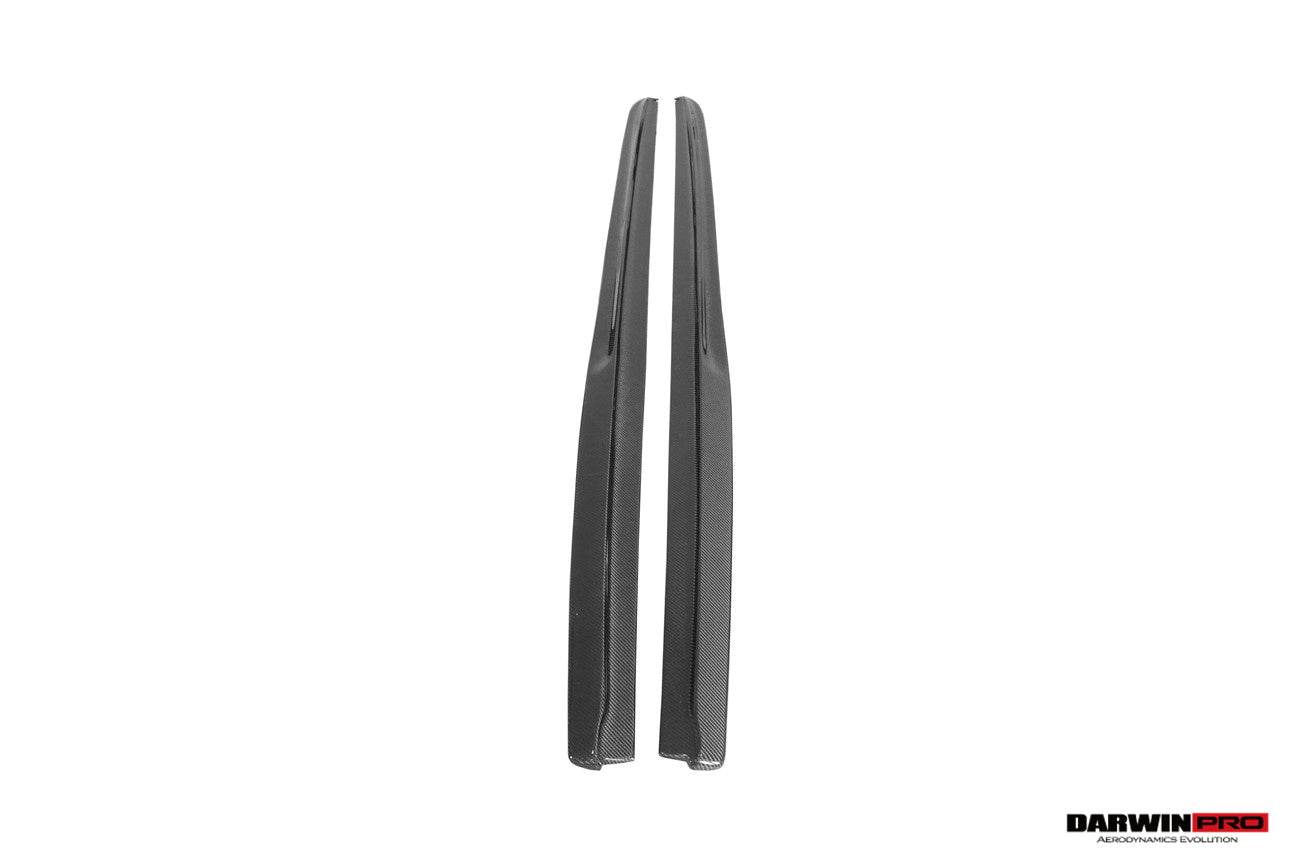 2013-2019 BMW 3 Series F35 M-Tech GV Style Carbon Fiber Side Skirts - DarwinPRO Aerodynamics