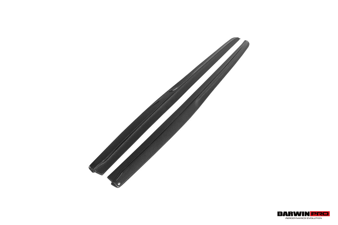 2013-2019 BMW 3 Series F35 M-Tech GV Style Carbon Fiber Side Skirts - DarwinPRO Aerodynamics