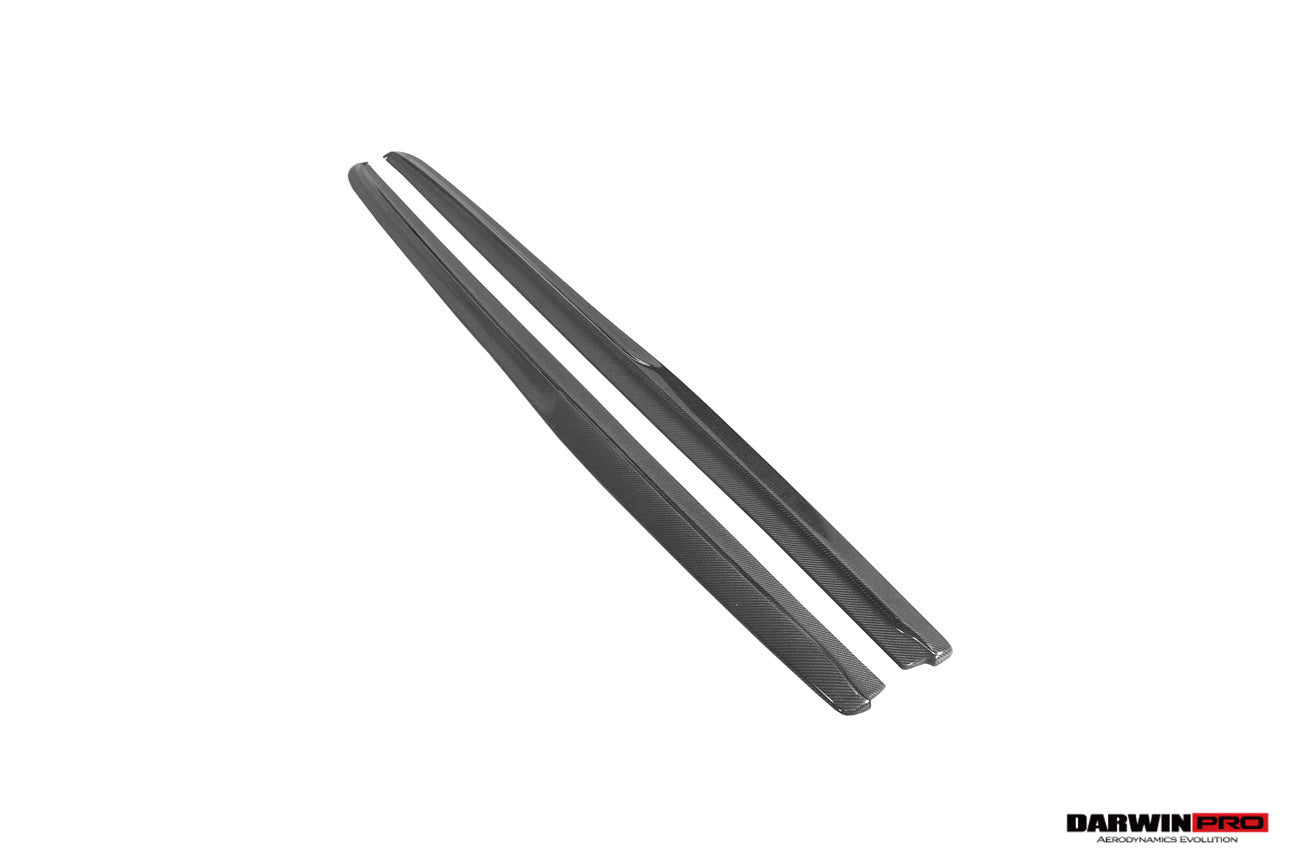 2013-2019 BMW 3 Series F35 M-Tech GV Style Carbon Fiber Side Skirts - DarwinPRO Aerodynamics