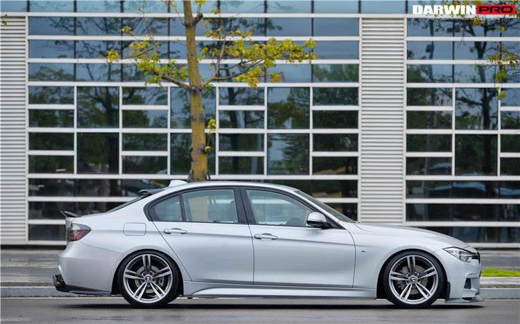 2013-2019 BMW 3 Series F30 F35 M-Tech GV Style Carbon Fiber Roof Spoiler - DarwinPRO Aerodynamics
