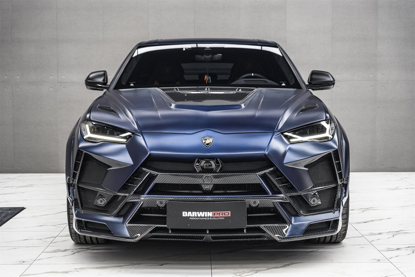 DarwinPRO 2018-2025 Lamborghini URUS BKSS Part Carbon Fiber Front Bumper - DarwinPRO Aerodynamics