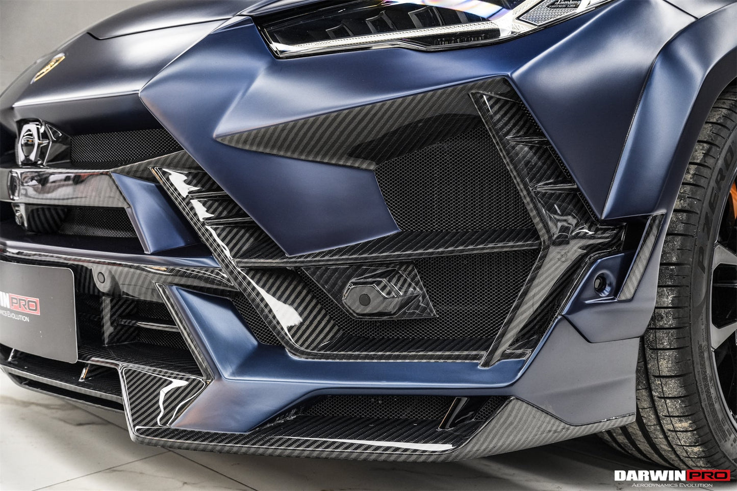 DarwinPRO 2018-2025 Lamborghini URUS BKSS Part Carbon Fiber Front Bumper