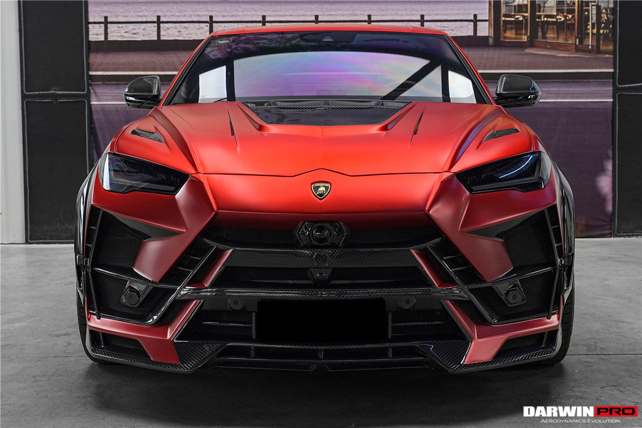 DarwinPRO 2018-2025 Lamborghini URUS BKSS Part Carbon Fiber Front Bumper