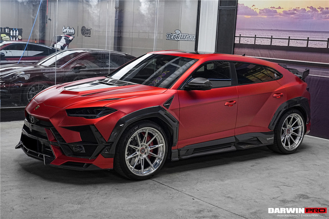 DarwinPRO 2018-2025 Lamborghini URUS BKSS Part Carbon Fiber Hood And Front Bumper | Fits URUS, S, Performante