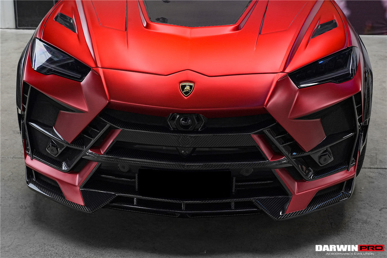 DarwinPRO 2018-2025 Lamborghini URUS BKSS Part Carbon Fiber Front Bumper