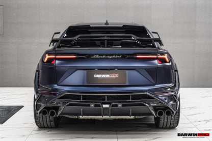 DarwinPRO 2018-2025 Lamborghini URUS BKSS Part Carbon Fiber Rear Bumper | Fits URUS, S, Performante