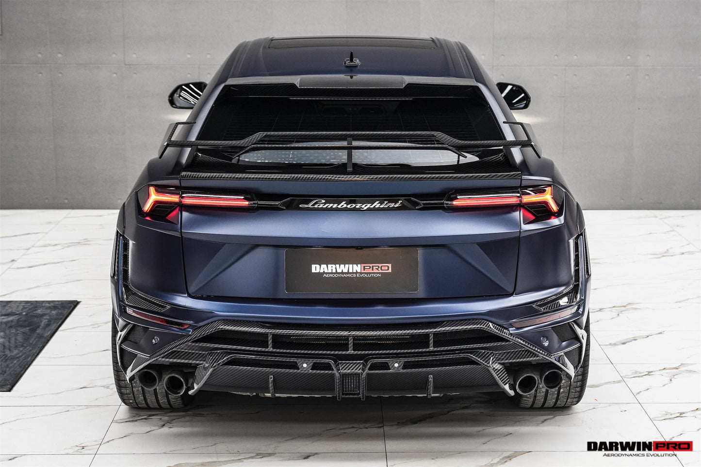 DarwinPRO 2018-2022 Lamborghini URUS BKSS Carbon Fiber Roof Spoiler - DarwinPRO Aerodynamics