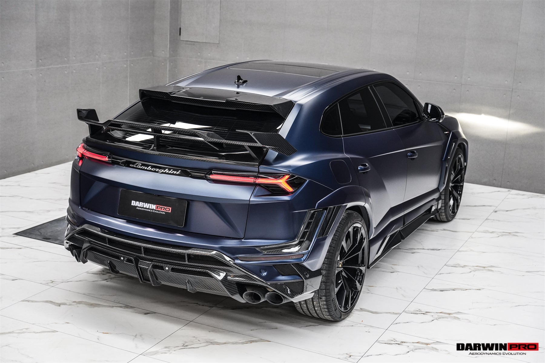 DarwinPRO 2018-2022 Lamborghini URUS BKSS Carbon Fiber Roof Spoiler - DarwinPRO Aerodynamics
