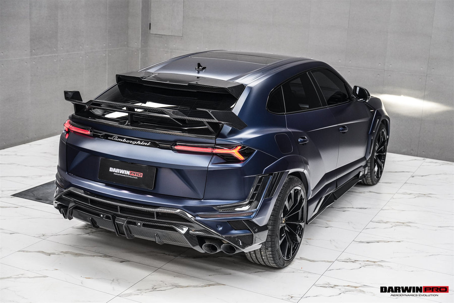 DarwinPRO 2018-2025 Lamborghini URUS BKSS Part Carbon Fiber Rear Bumper | Fits URUS, S, Performante