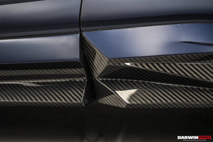 DarwinPRO 2018-2025 Lamborghini URUS BKSS Part Carbon Fiber Side Skirts | Fits URUS, S, Performante