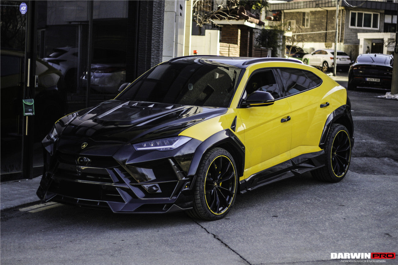 DarwinPRO 2018-2025 Lamborghini URUS BKSS Part Carbon Fiber Side Skirts | Fits URUS, S, Performante