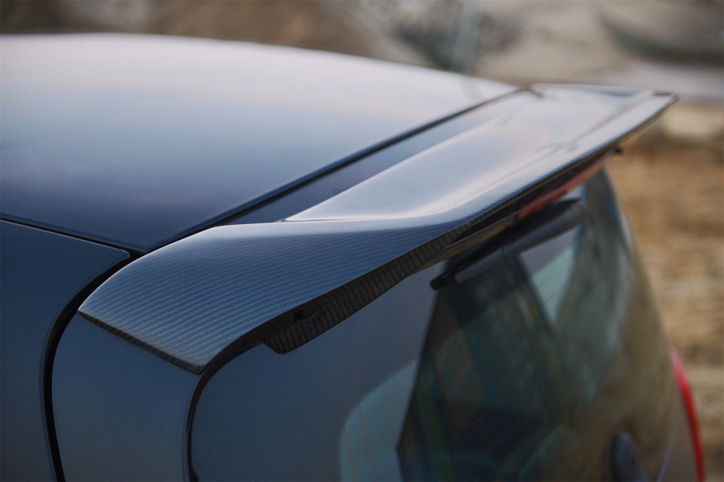 2016-2020 Smart Fortwo 453 BKSS Style Carbon Fiber Roof Spoiler - DarwinPRO Aerodynamics