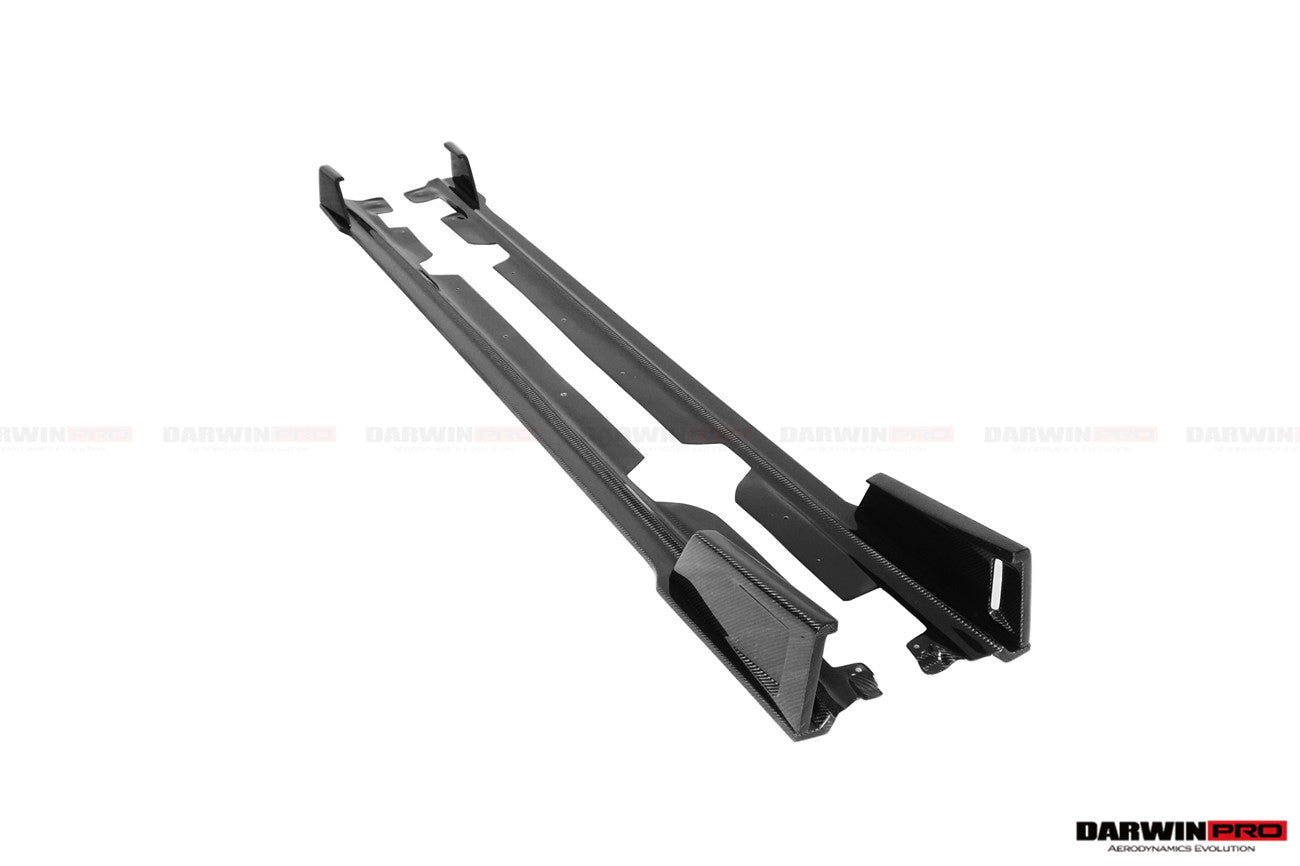 2019-2022 BMW 3 Series G20 BKSS Style Carbon Fiber Side Skirts Under Board - DarwinPRO Aerodynamics