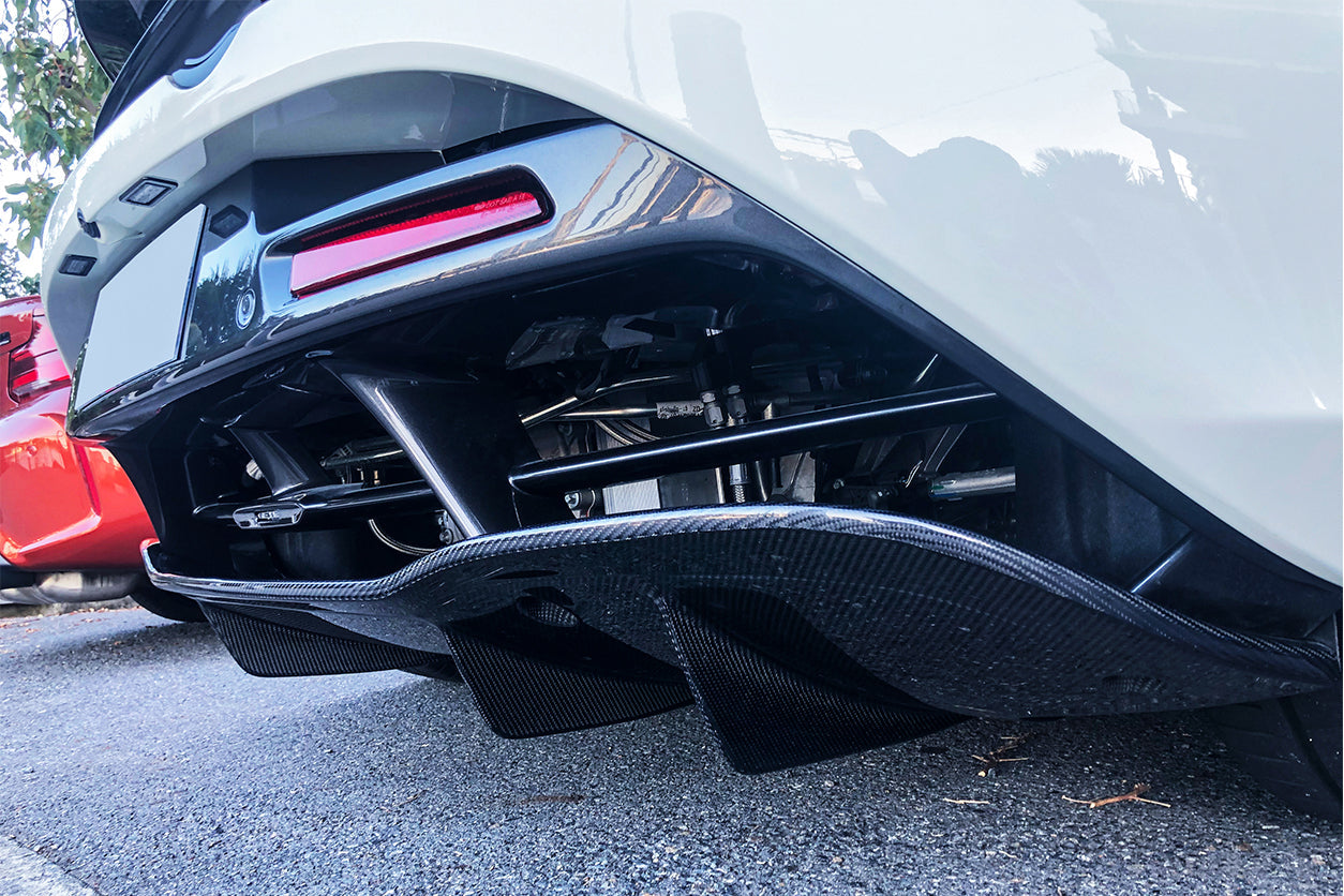 2017-2023 McLaren 720s Carbon Fiber Rear Diffuser - DarwinPRO Aerodynamics