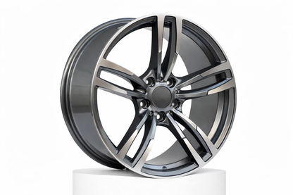 E1121 Gunmetal Machined Face 19x8.5 ET35 5x120 – (Square Set of 4)