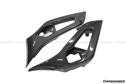 2011-2016 Lamborghini Aventador LP700 Coupe/Roadster Carbon Fiber Inner Door Handle - Carbonado Aero