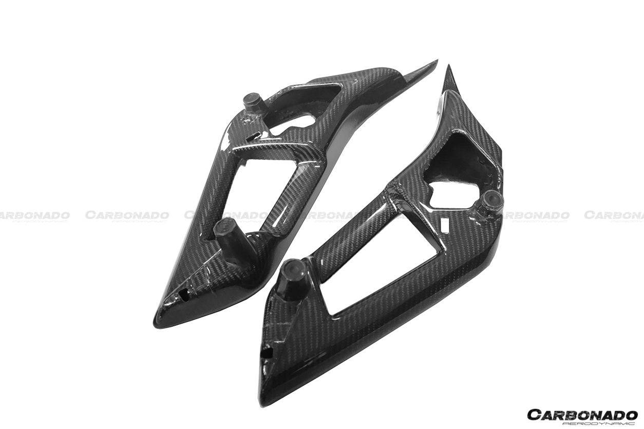 2011-2016 Lamborghini Aventador LP700 Coupe/Roadster Carbon Fiber Inner Door Handle - Carbonado Aero