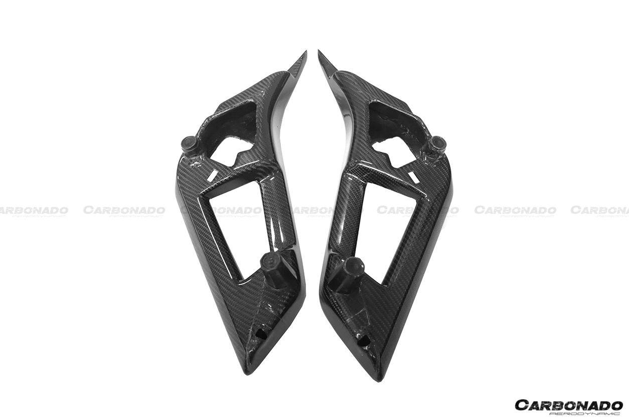 2011-2016 Lamborghini Aventador LP700 Coupe/Roadster Carbon Fiber Inner Door Handle - Carbonado Aero