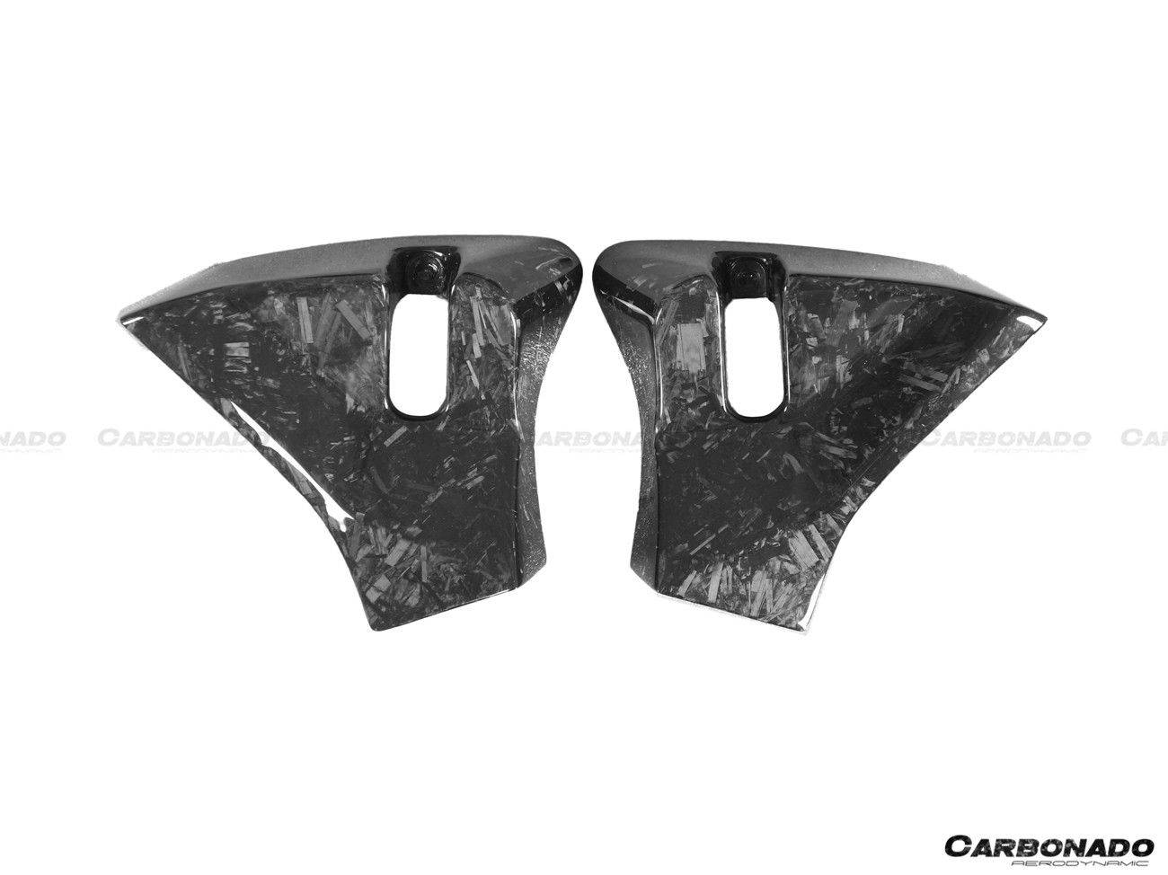 2011-2016 Lamborghini Aventador LP700 Coupe/Roadster OEM Style Carbon Fiber Door Lock Replace - Carbonado Aero