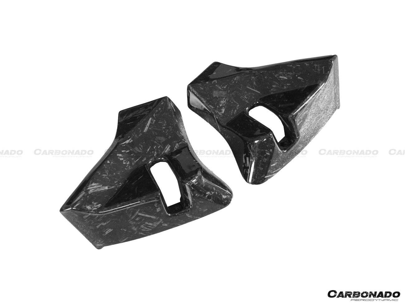 2011-2016 Lamborghini Aventador LP700 Coupe/Roadster OEM Style Carbon Fiber Door Lock Replace - Carbonado Aero
