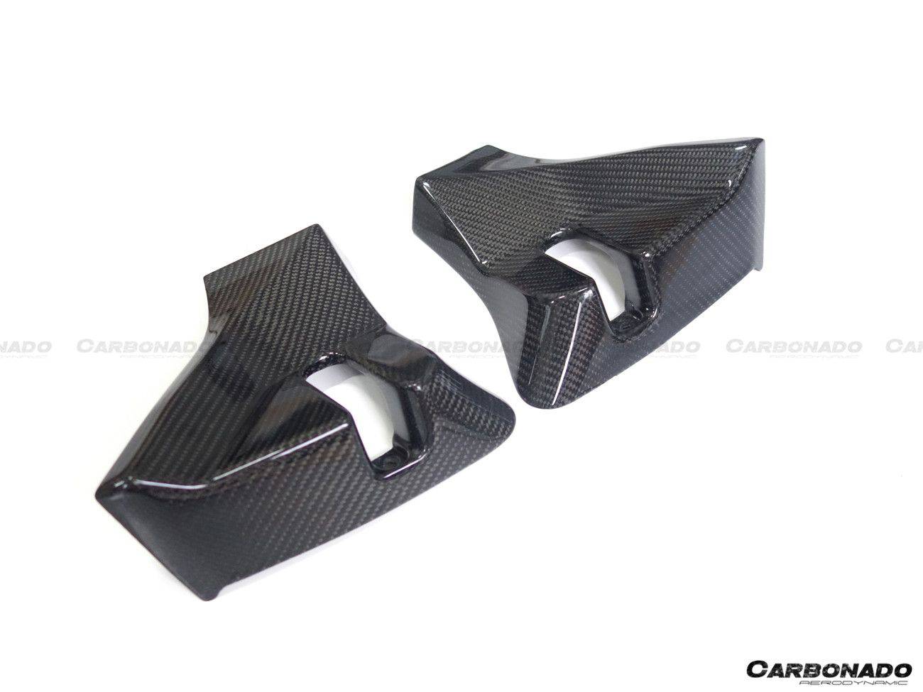 2011-2016 Lamborghini Aventador LP700 Coupe/Roadster OEM Style Carbon Fiber Door Lock Replace - Carbonado Aero