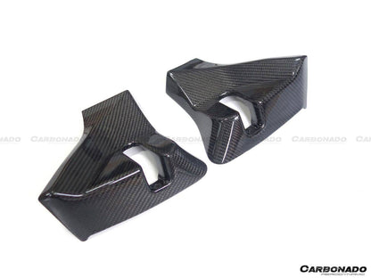 2011-2016 Lamborghini Aventador LP700 Coupe/Roadster OEM Style Carbon Fiber Door Lock Replace - Carbonado Aero