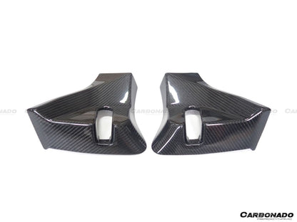 2011-2016 Lamborghini Aventador LP700 Coupe/Roadster OEM Style Carbon Fiber Door Lock Replace - Carbonado Aero