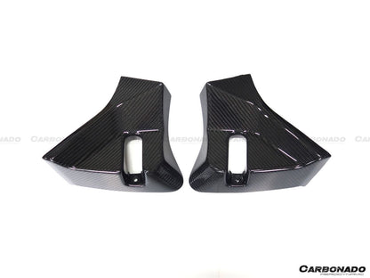 2011-2016 Lamborghini Aventador LP700 Coupe/Roadster OEM Style Carbon Fiber Door Lock Replace - Carbonado Aero