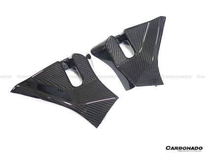 2011-2016 Lamborghini Aventador LP700 Coupe/Roadster OEM Style Carbon Fiber Door Lock Replace - Carbonado Aero