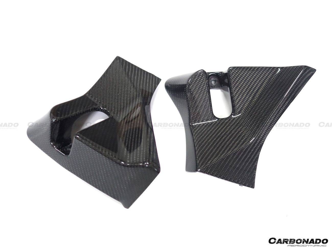 2011-2016 Lamborghini Aventador LP700 Coupe/Roadster OEM Style Carbon Fiber Door Lock Replace - Carbonado Aero
