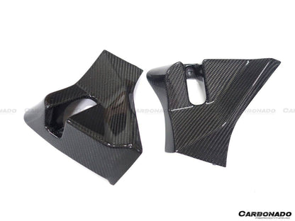 2011-2016 Lamborghini Aventador LP700 Coupe/Roadster OEM Style Carbon Fiber Door Lock Replace - Carbonado Aero