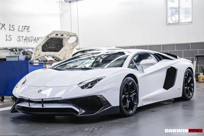 2011-2021 Lamborghini Aventador LP700 LP740 Coupe/Roadster SV Style Front Bumper - DarwinPRO Aerodynamics