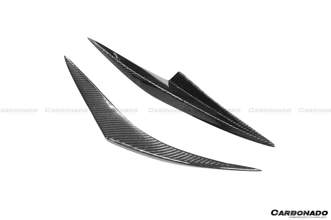 2013-2019 Corvette C7 Z06 Grandsport Carbon Fiber Canards - Carbonado Aero