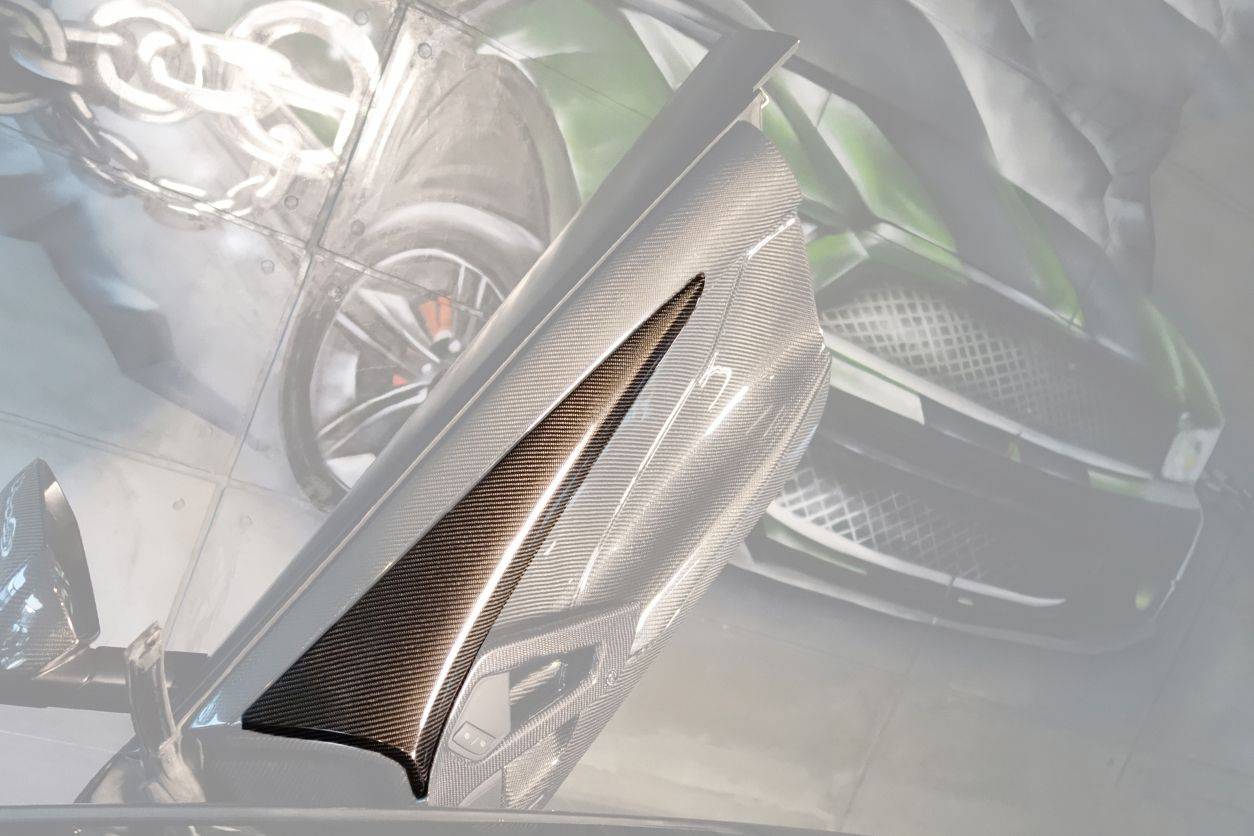 2011-2016 Lamborghini Aventador LP700 Coupe & Roadster OEM Style Carbon Fiber Inner Door Panels - Carbonado