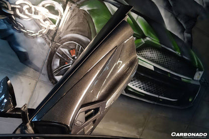 2011-2016 Lamborghini Aventador LP700 Coupe & Roadster OEM Style Carbon Fiber Inner Door Panels - Carbonado